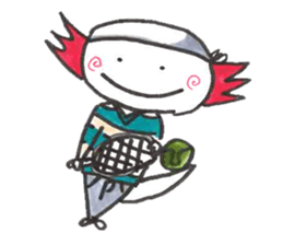 Axolotl president sticker #1732802