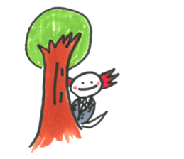 Axolotl president sticker #1732806