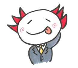 Axolotl president sticker #1732816