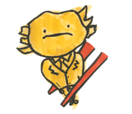 Axolotl president sticker #1732822