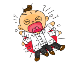 White coat gangster sticker #1732878