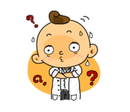 White coat gangster sticker #1732885