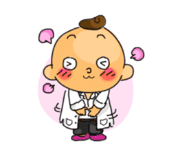 White coat gangster sticker #1732886