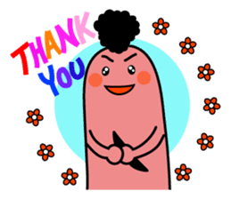 Real intention of sausage sticker #1732953