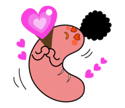 Real intention of sausage sticker #1732955