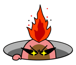 Real intention of sausage sticker #1732964