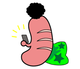 Real intention of sausage sticker #1732970