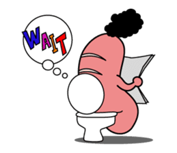 Real intention of sausage sticker #1732971