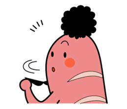 Real intention of sausage sticker #1732974