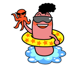 Real intention of sausage sticker #1732975