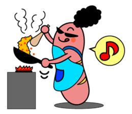 Real intention of sausage sticker #1732978