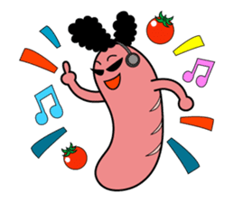 Real intention of sausage sticker #1732980