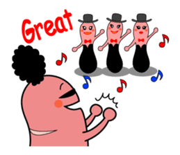 Real intention of sausage sticker #1732981