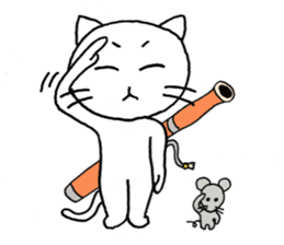 Bassoon Kitty sticker #1732985