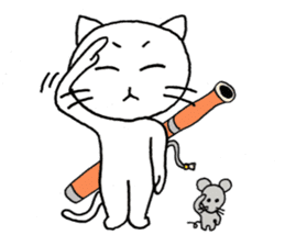 Bassoon Kitty sticker #1732985