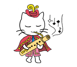 Bassoon Kitty sticker #1732992