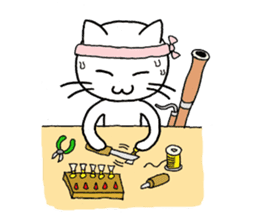 Bassoon Kitty sticker #1733015