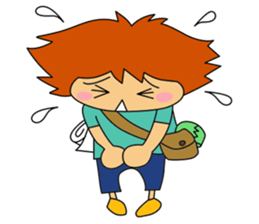 Tomo-chan the production manager sticker #1733356
