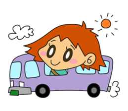 Tomo-chan the production manager sticker #1733359