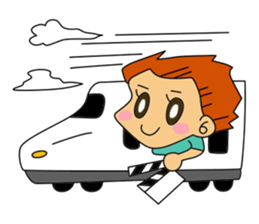 Tomo-chan the production manager sticker #1733360