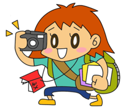 Tomo-chan the production manager sticker #1733363