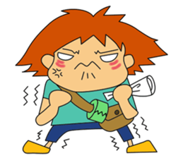 Tomo-chan the production manager sticker #1733367