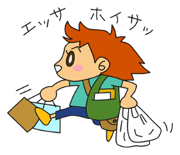 Tomo-chan the production manager sticker #1733381