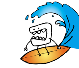 Graffiti boy sticker #1733522