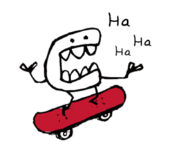 Graffiti boy sticker #1733538