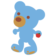 Teddy the Blue Bear