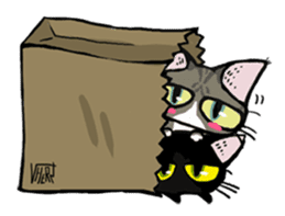 LU & NIC are everywhere sticker #1734186