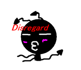 A whisper of a devil(English) sticker #1735591