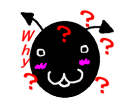 A whisper of a devil(English) sticker #1735593