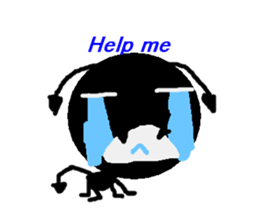 A whisper of a devil(English) sticker #1735602