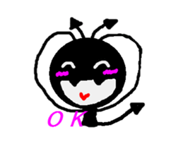 A whisper of a devil(English) sticker #1735609