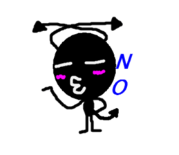 A whisper of a devil(English) sticker #1735611