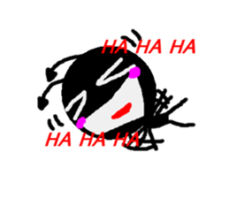 A whisper of a devil(English) sticker #1735612