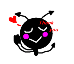 A whisper of a devil(English) sticker #1735618