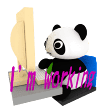 lazy Panda 'KOROPAN' sticker #1735666