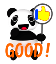 lazy Panda 'KOROPAN' sticker #1735669