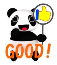 lazy Panda 'KOROPAN' sticker #1735669