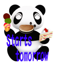 lazy Panda 'KOROPAN' sticker #1735671