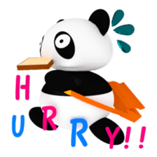 lazy Panda 'KOROPAN' sticker #1735674