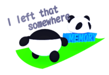 lazy Panda 'KOROPAN' sticker #1735676
