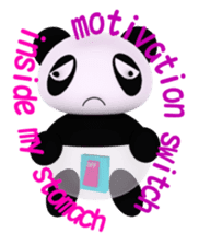 lazy Panda 'KOROPAN' sticker #1735678