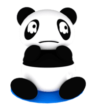 lazy Panda 'KOROPAN' sticker #1735683