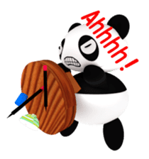 lazy Panda 'KOROPAN' sticker #1735686