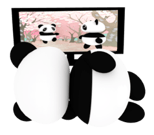 lazy Panda 'KOROPAN' sticker #1735693