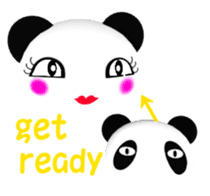 lazy Panda 'KOROPAN' sticker #1735696