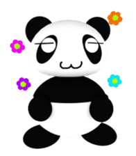 lazy Panda 'KOROPAN' sticker #1735700